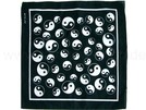 BA-109 Bandana Kopftuch schwarz/weiß YingYang