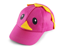 Kinder-Baseball-Cap, 5 Panels, Farbe: Rosa, Groesse: 17 x 25 cm