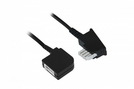 Telefonkabel TAE-N 6P (St.) - TAE-N 6P (Bu.) 6,0 m black