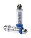 Soffittenlampen-Set mit 6 LED, blau 26771