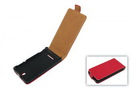 Tasche (Flip Slim) für Sony Xperia E (C1605) red