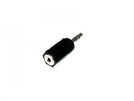 Adapter 1x Klinke (St.) (3.5) stereo - 1x Klinke (Bu.) (2.5) stereo black