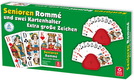 Romme Senioren Set mit Kartenhalter