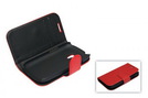 Tasche (Flip Quer) für Samsung I8190 Galaxy S3 mini red