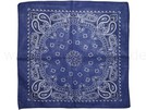 BA-163 Bandana paisley dunkelblau