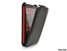 Star-Case® Flip ''Roma'' Linea für Nokia Lumia 820 echt Leder Black