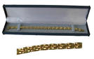 Magnet-Edelarmband - golden