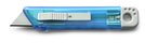 Cutter-Messer 'Mister', Farbe: Hellblau, Groesse: 12,6 x 2,5 x 1 cm