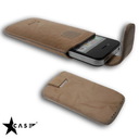 Star-Case® di base ''lavato'' universal size ''M'' echt Leder Beige