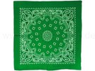 BA-157 Bandana paisley dunkelgrün