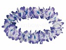 Alohaketten Hawaiiketten MAXI blau weiß lila