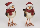 DEKO-WINTERVOGEL TON SORT.15CM