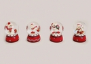 SCHNEEKUGEL EISBAER POLY SORT .6CM