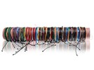 A-lr06 Sortierung Lederarmbänder 24 Stueck auf Rolle