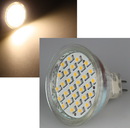 LED Strahler MR16 'H20 SMD' 30 SMD LEDs, 3000k, 110lm, 120°, 12V/1,3W, warmweiß