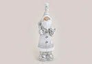 NIKOLAUS WEISS/SILBER PAPPMACHE 62CM