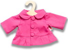 Puppen-Jacke Pinky, Gr. 28-33cm, 1 Stück