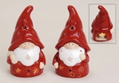 WINDLICHT NIKOLAUS KERAMIK SORT.20CM