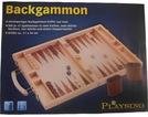 Playsino Backgammon im Holzkoffer, 31x20 cm, 1Stück