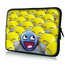 Notebook Sleeve (Neopren) PEDEA 15,6'' / 39,6 cm blue Smiley