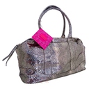 Britney Spears modisch extravagante Shopping Bag / Weekender / Tasche gold/silber/schwarz