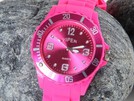fuchsia VIPER Silikonuhr Silikon Uhr Analoguhr Wa