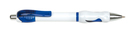 Kugelschreiber Blob, blau, 14 cm
