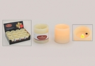 LED KERZE Z.AUSBLASEN 7X7CM}