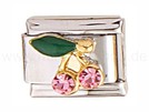 Italian Charm Glieder Armband Motive mit Stein