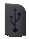 Nokia 6300, 6301 USB-Cover Original Cocoa