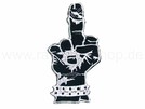 P-066 Aufnäher Patch Stinkefinger