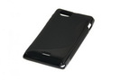 Silicon Case (S-Curve) für Sony ST26i Xperia J black