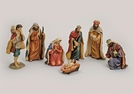 KRIPPENFIGUREN-SET POLY 7-TLG.8-28CM