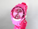 fuchsia Viper 5 cm Silikonuhr oh. Datum