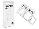 Noosy Nano + Micro Simkarten Adapter 4in1 White