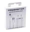 Powerstar® ''Gemello'' 2in1 Ladegerät Micro USB