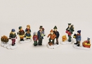 MINIATUR-WEIHNACHTSFIGUREN SORT.POLY CA.5-6CM