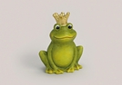 FROSCHKOENIG AUS TON 13X10X17CM