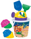 Sand Set-Nr 321 Eimer bedruckt / 8 Teile