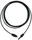 Lichtwellenleiter 3m, 2,2mm dm Toslink-Stecker -3,5mm
