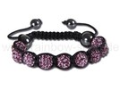 Shamballa Armbänder Glücksarmbänder Straßsteine