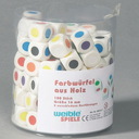 Farbwürfel Holz 16mm i.d. Dose, 100St.