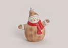 SCHNEEMANN BRAUN HOLZ-OPTIK POLY 17CM
