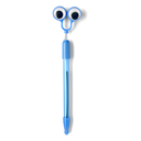Kugelschreiber 'Big Eyes', Farbe: Hellblau, Groesse: 4,7 x 21 x 2 cm