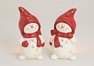 WINDLICHT SCHNEEMANN TON SORT.18CM