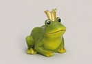 FROSCHKOENIG AUS TON 15X15X15CM