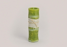 KERZE BAMBUS 19X6CM}