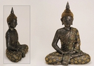 BUDDHA SITZEND POLY 30X15X42CM