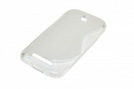 Silicon Case (S-Curve) für HTC One SV transparent
