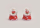 SCHNEEKUGEL WINTERKIND POLY/GLAS 2-F.S.7X5CM}
